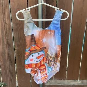 Christmas leotard